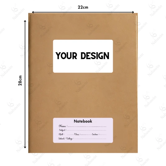 Premium Custom Math Notebook – 84/88 Pages | 50 GSM Smooth Paper | No Margin Design for Students & Professionals