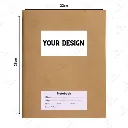 Premium Custom Math Notebook – 84/88 Pages | 50 GSM Smooth Paper | No Margin Design for Students & Professionals