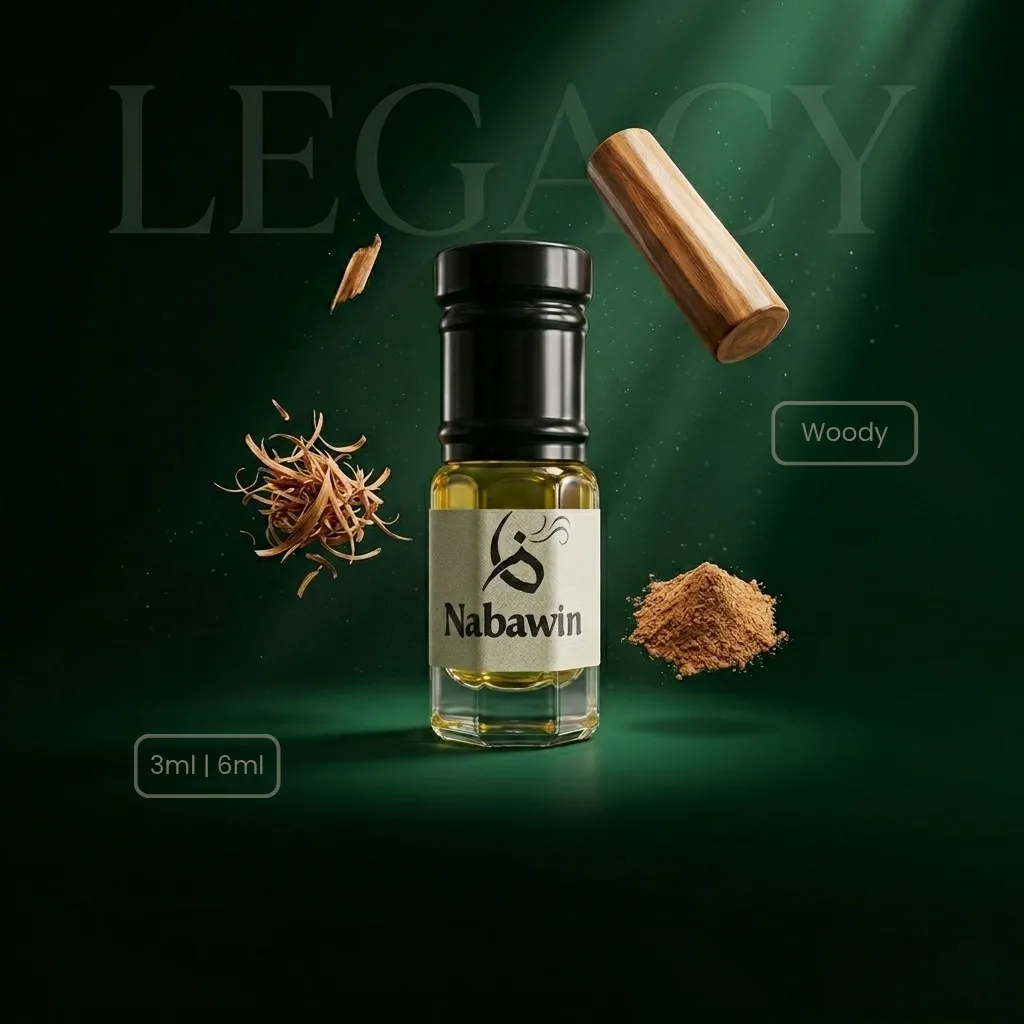 Sental Legacy Sandalwood Perfume Oil | Alcohol-Free Attar – 3ml & 6ml