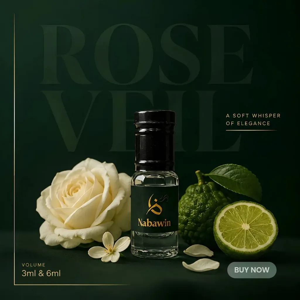 Rose Veil | Roll on Perfume | 3ml & 6ml