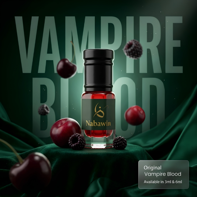 Vampire Blood Attar Perfume Oil | 2ml 3ml  6ml & 15ml (3ml)