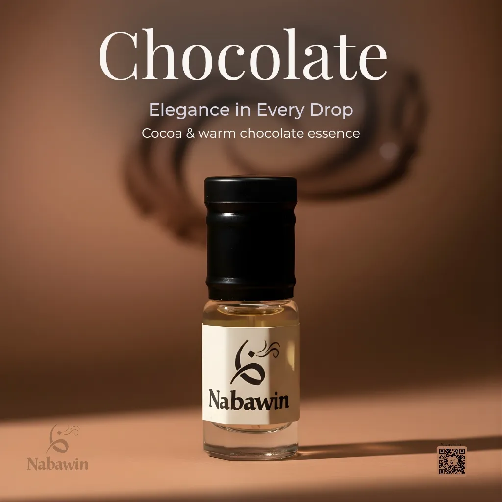 Chocolate Attar Perfume Oil bottle