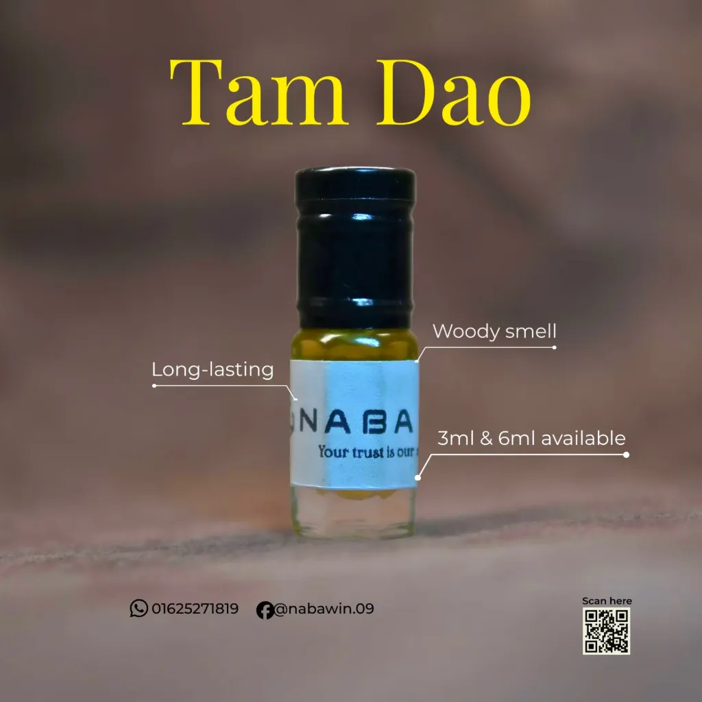 Inspired Tamdao Roll-On Perfume Oil | Long-Lasting Woody & Amber Fragrance| (3ml)