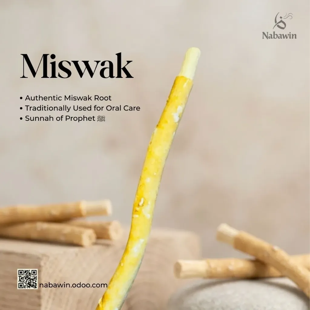 Natural Miswak Root for Oral Care | Authentic Miswak Stick