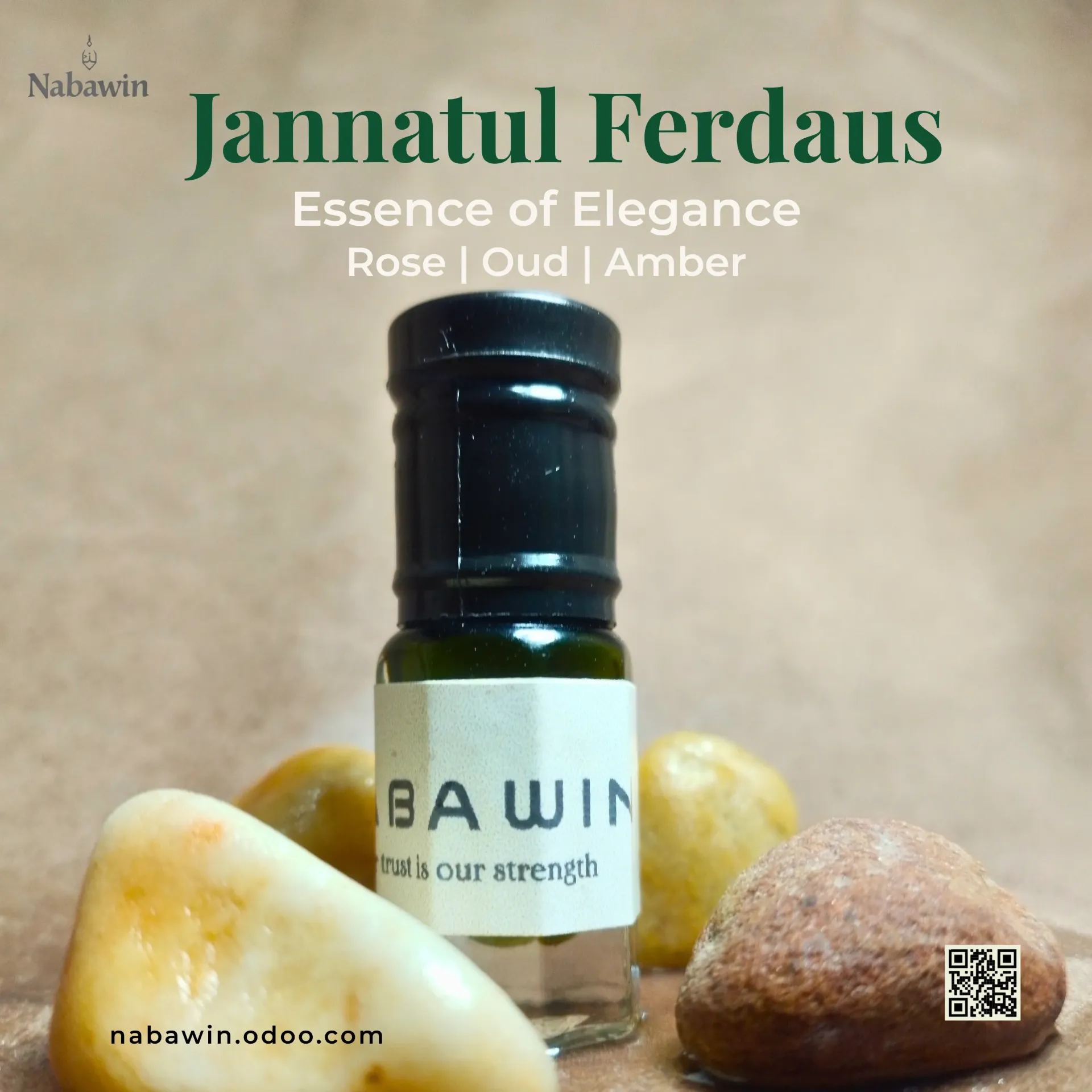 Jannatul Ferdaus Attar oil | 2ml 3ml & 6ml (2ml)